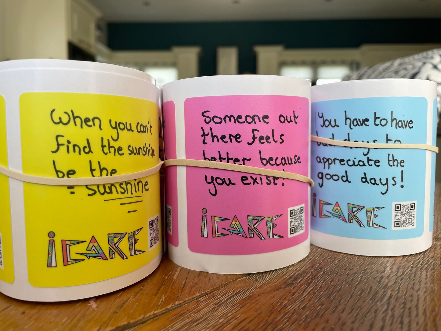 Mental Health Positivity Quote Stickers