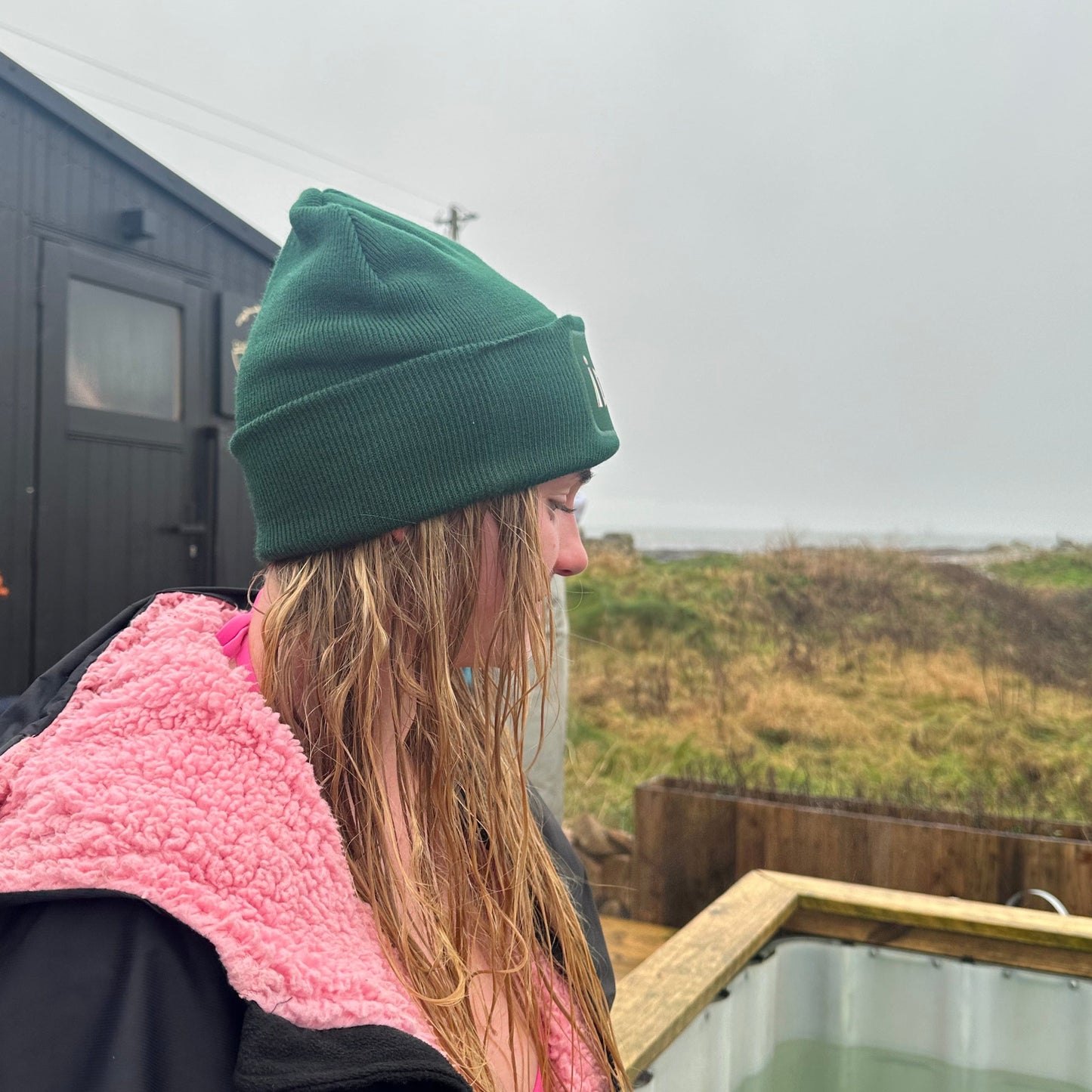 Green iCare Beanie