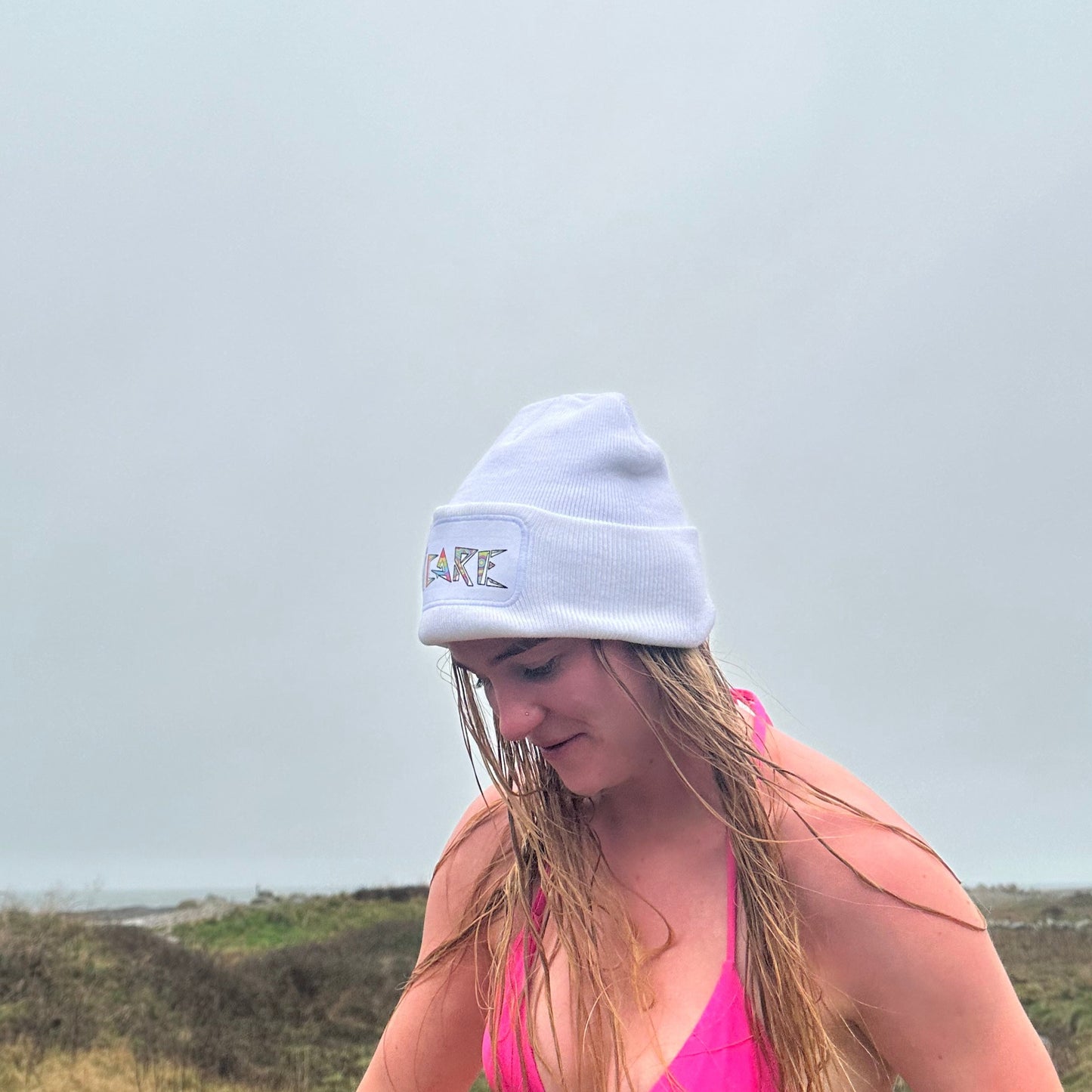 White iCare Beanie